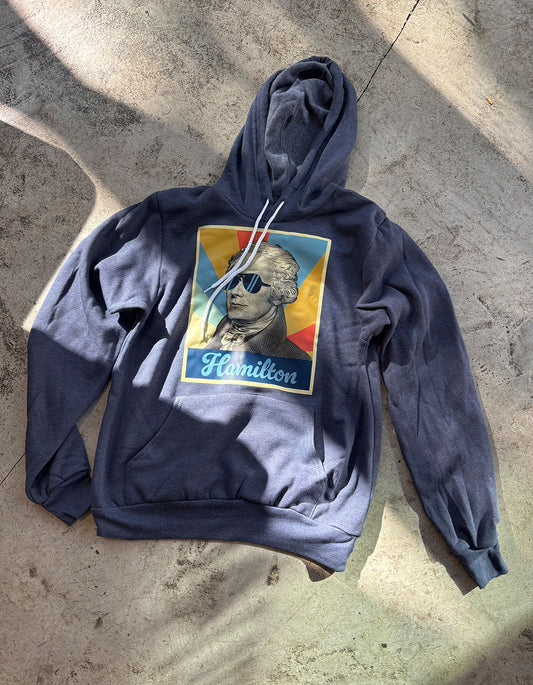 Alexander Hamilton W/ Sunglasses Hoodie