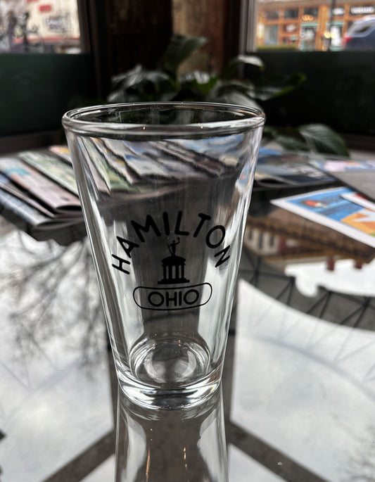 Hamilton Ohio Pint Glass