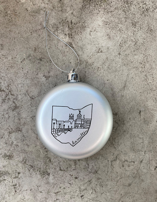 Hamilton Skyline Ornament