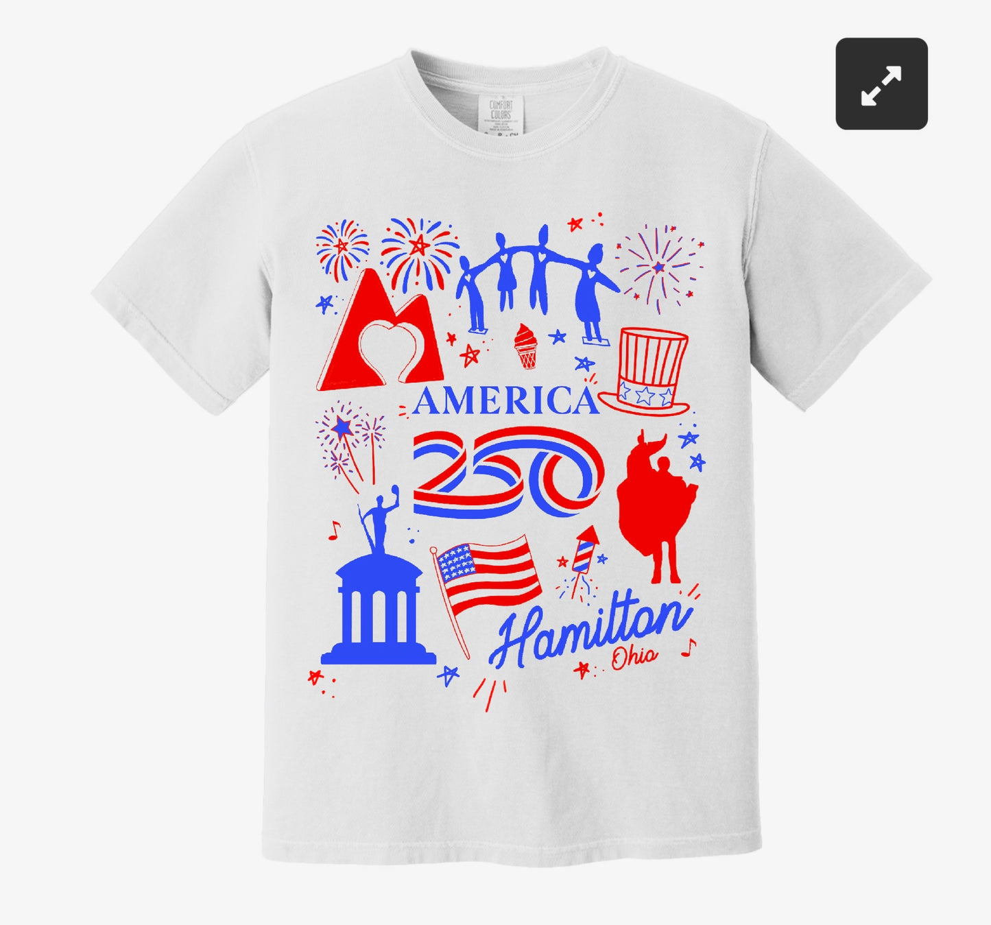 Hamilton America 250 T-Shirts