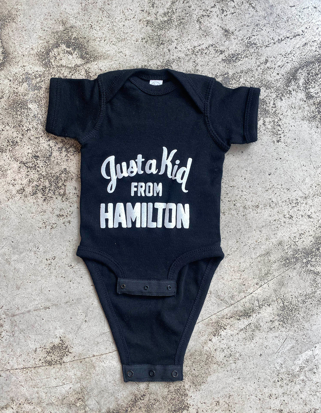 Just a Kid From Hamilton Onesie