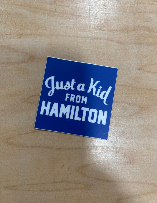 Just a Kid Sticker