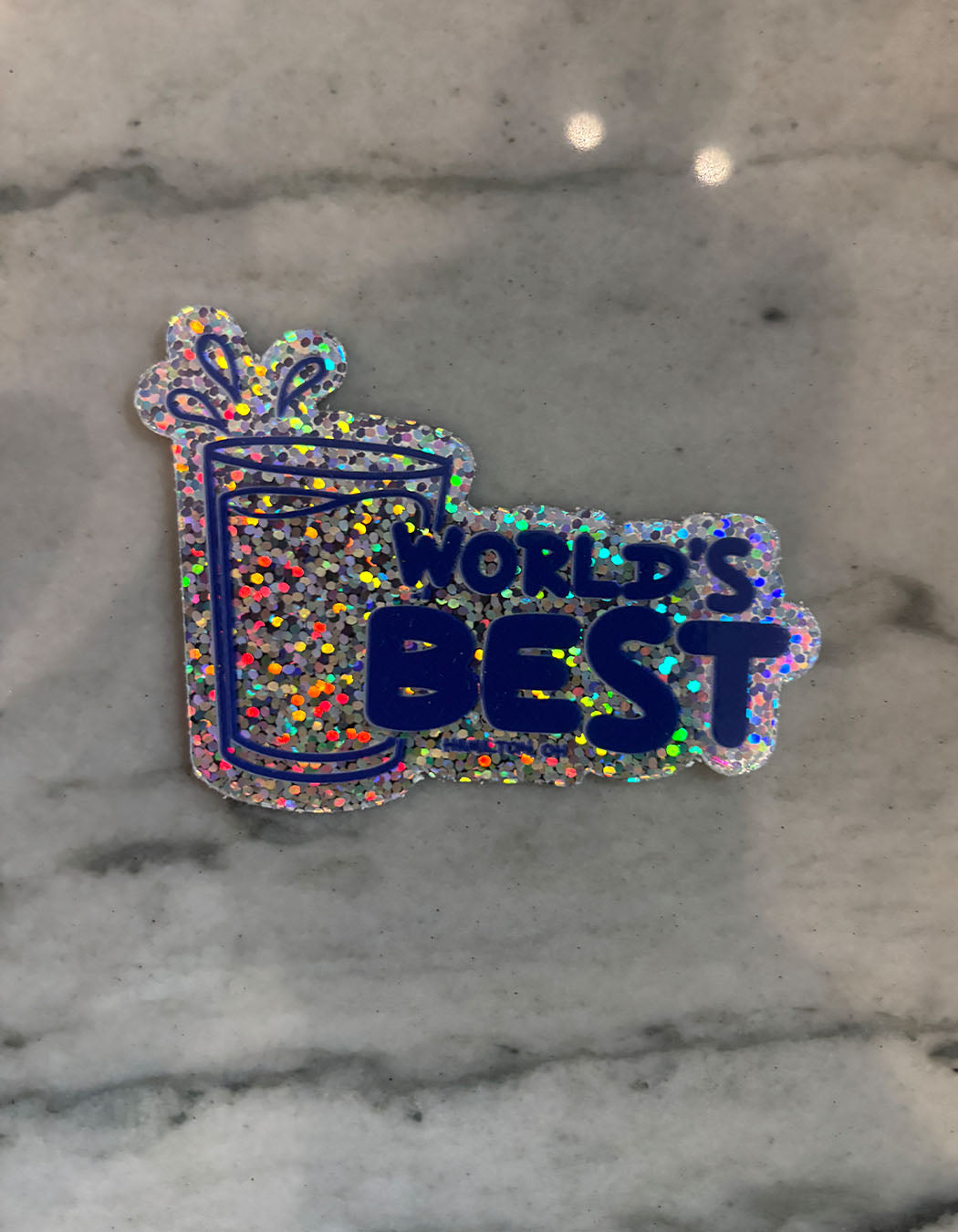 World's Best Water Sticker