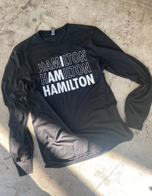 I AM HAMILTON Long Sleeve Shirt