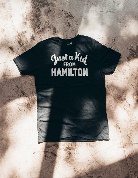 Just a Kid Youth Black T-Shirt