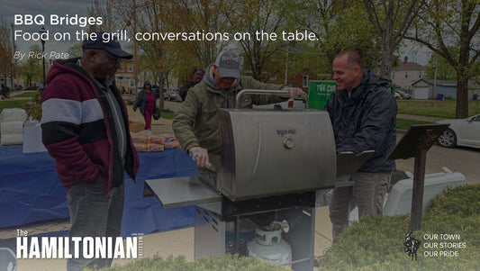 BBQ Bridges: Food on the grill, conversations on the table.