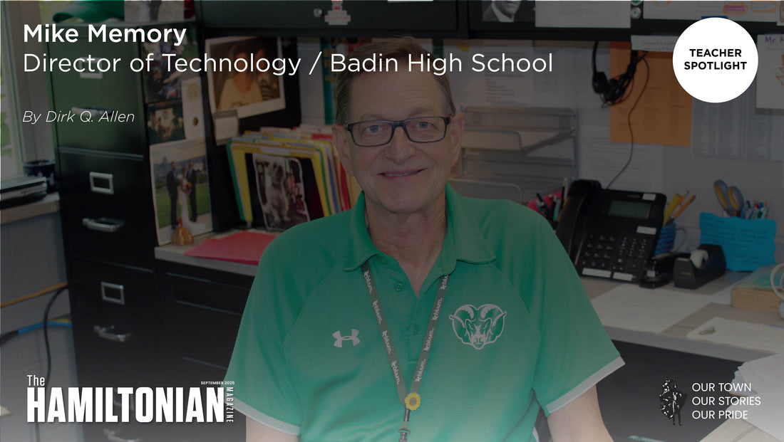 Teacher Spotlight: Mike Memory, Directory of Technology at Badin High School