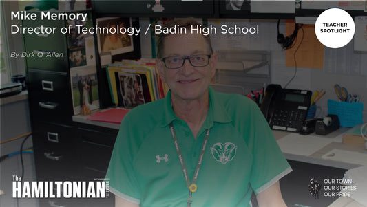Teacher Spotlight: Mike Memory, Directory of Technology at Badin High School