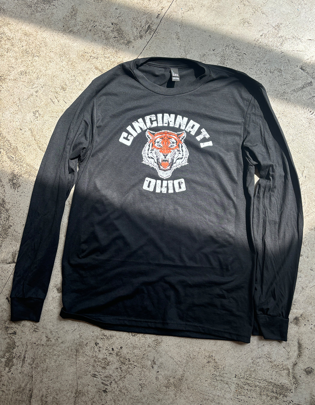 Cincy Tiger Long Sleeve Shirt