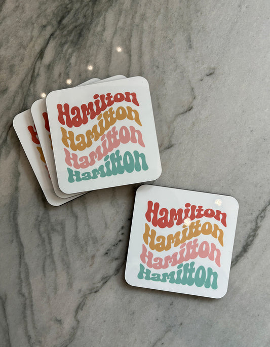 Hamilton Coaster Set of 4