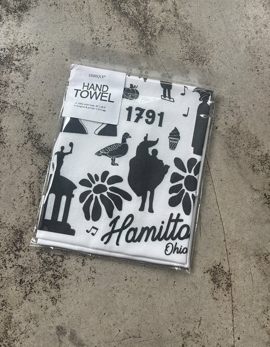 Hamilton Landmarks Dish Towel