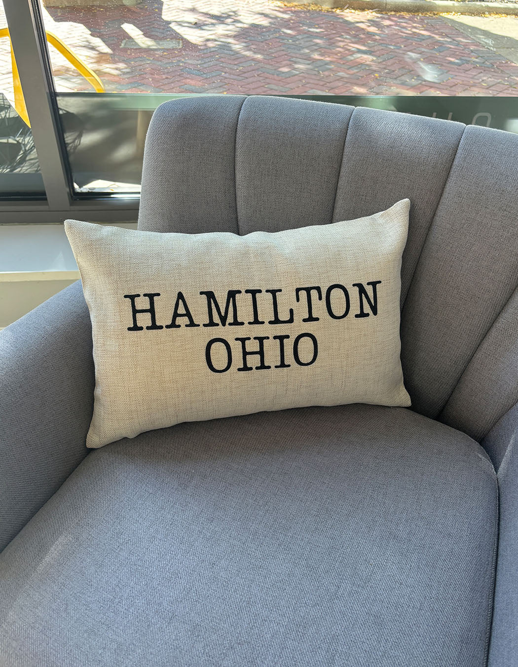 Hamilton Ohio Pillow