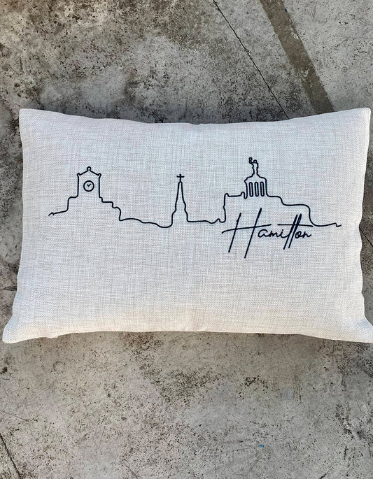 Hamilton Skyline Pillow