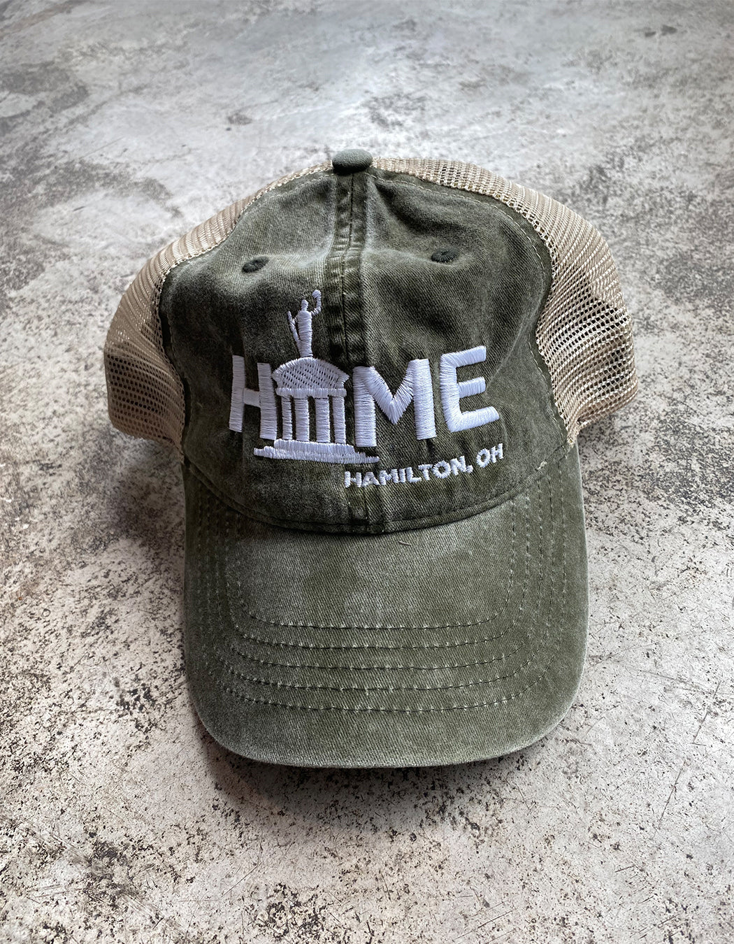 Women's Billy Yank Home Green and Camo Hat