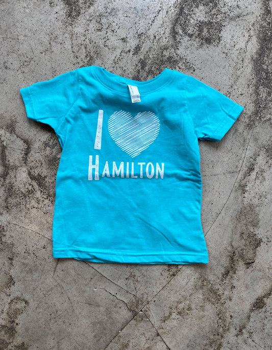 I Heart Hamilton Toddler Shirt