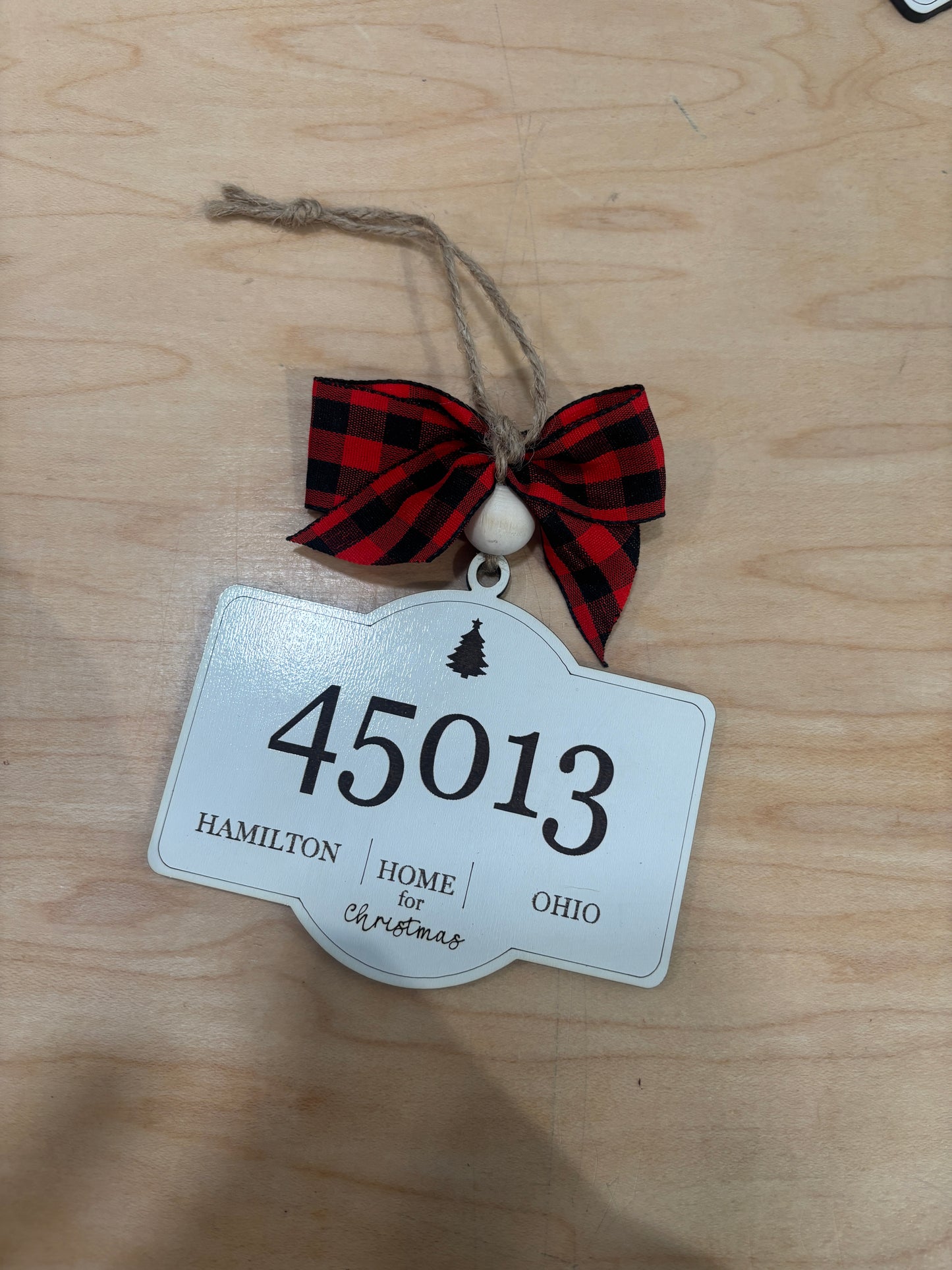 Zip Code Ornaments