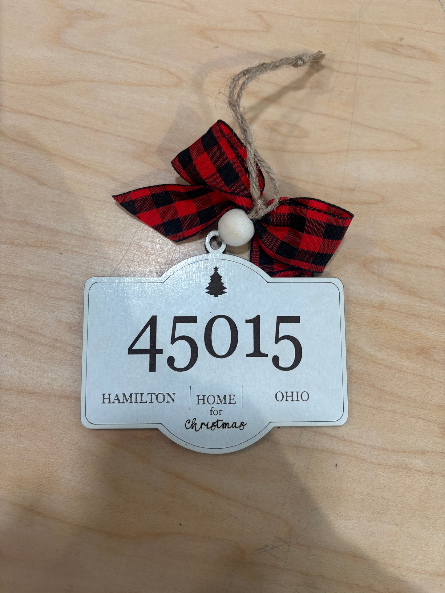 Zip Code Ornaments