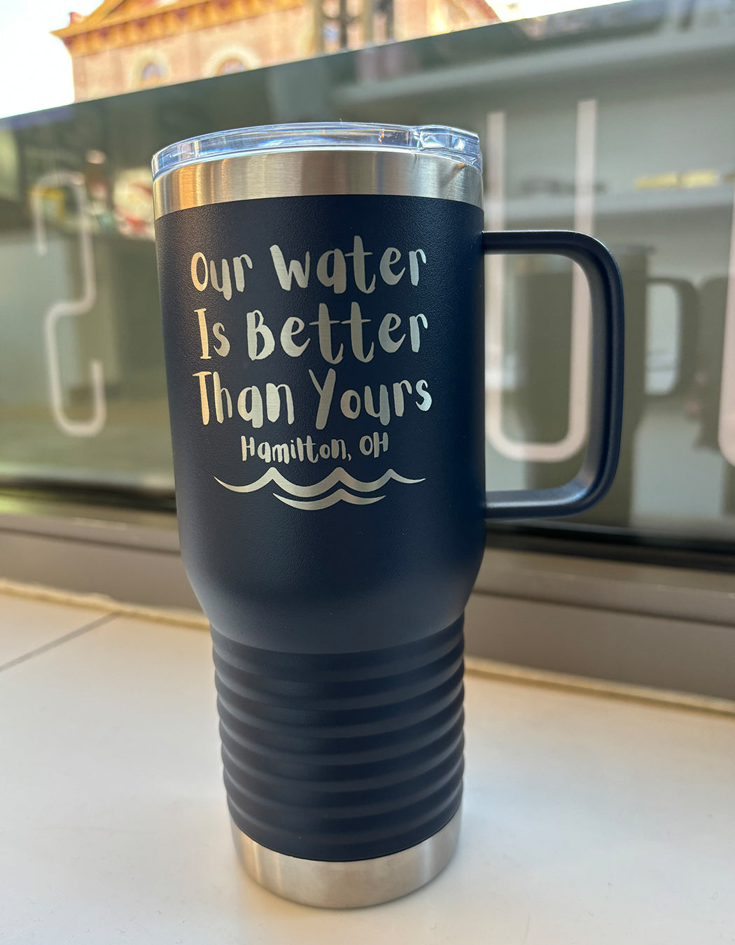Our Water is Better Than Yours Travel Mug