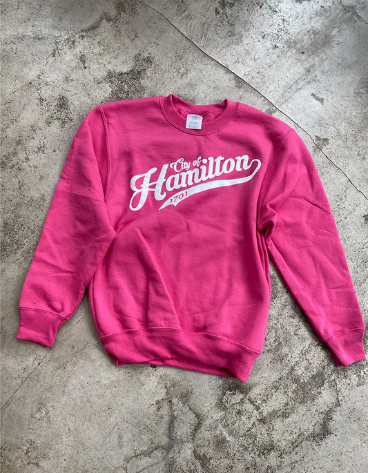 City of Hamilton 1791 Kids Sangria Sweat Shirt