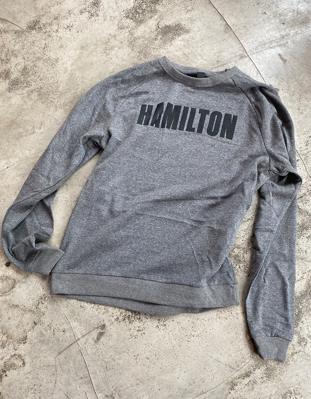 Hamilton Gray Crewneck Sweatshirt