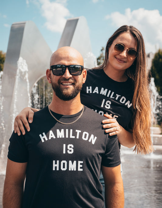 Hamilton is Home T-Shirt Black