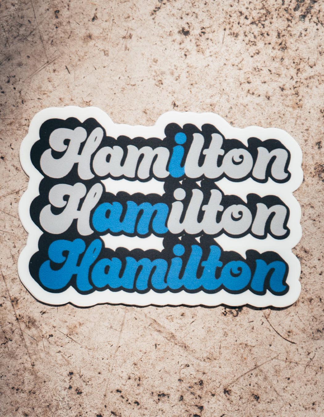 I AM Hamilton Die Cut Sticker