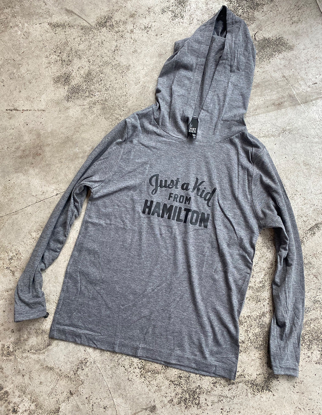 Just a Kid From Hamilton Kids Long Sleeve Hoodie