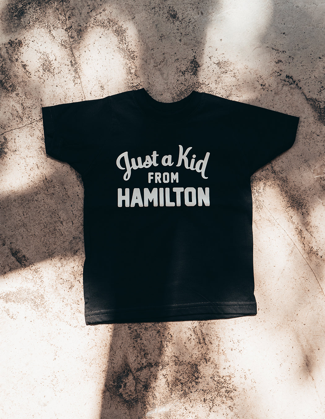 Just a Kid Black Todder T-Shirt